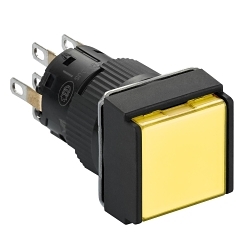 Schneider Electric XB6ECW5B2P Harmony Illuminated Pushbutton