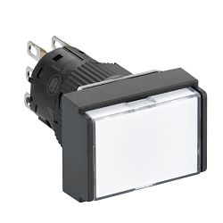 Schneider Electric XB6EDW1B1P Harmony Illuminated Pushbutton