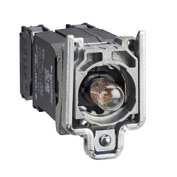 Schneider Electric ZB4BW035 Harmony Complete Body/Light Block/Contact Assembly