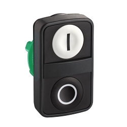 Schneider Electric ZB5AA7121 Harmony Pushbutton Double Head