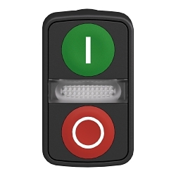 Schneider Electric ZB5AW7A3741 Harmony Illuminated Pushbutton Operator