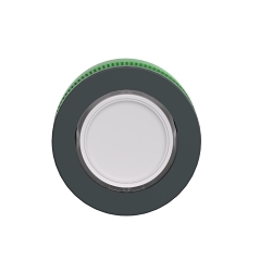 Schneider Electric ZB5FA18, Head For Illuminated Push-Button, ZB5 Series, 1.46 in H x 1.46 in W x 1.18 in D x 1.18 in Dia Size, Round Shape, White flush Legend, Dark grey plastic, White
