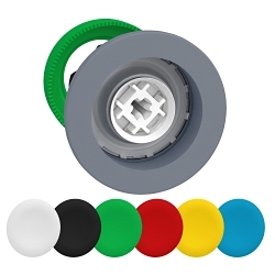 Schneider Electric ZB5FA9C0 Harmony Xb5 Pushbutton Head