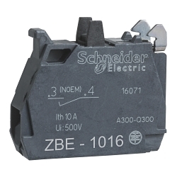 Schneider Electric ZBE1016 Harmony Electrical Component Contact Block
