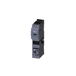 Siemens 3RA21354XA380NB3 3RA21 SZ 2 Panel Combination Starter, 24 VAC/VDC V Coil, Non-Reversing Action