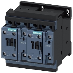 Siemens 3RA23248XB301AL2 3RA23 Reversing Contactor Assembly With Mechanical and Electrical Interlock