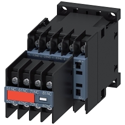 Siemens 3RH22444BG40 Contactor Relay, 4NO-4NC Contact, 125 VDC V Coil