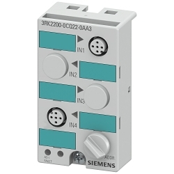 Siemens 3RK2200-0CQ22-0AA3 AS-Interface SlimLine Compact Digital Input Module