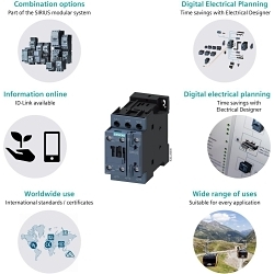 Siemens 3RT20281NB30 SIRIUS IEC Contactor