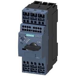 Siemens 3RV20211AA25 Motor Protection Circuit Breaker With 1NO-1NC Transverse Auxiliary Switch