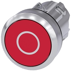 Siemens 3SU10500AB200AD0 Sirius Act Non-Illuminated Pushbutton Operator