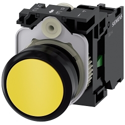 Siemens 3SU11000AB301BA0 SIRIUS ACT Non-Illuminated Pushbutton