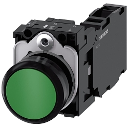 Siemens 3SU11000AB401FA0 Sirius Act Non-Illuminated Pushbutton
