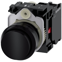 Siemens 3SU11000BB101CA0 Pushbutton Complete Unit