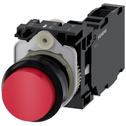 Siemens 3SU11000BB201FA0 Pushbutton Complete Unit