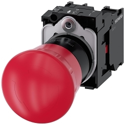 Siemens 3SU11001HB201PA0 Sirius Act Non-Illuminated Pushbutton