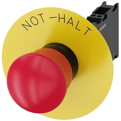 Siemens 3SU11001HB203FH0 Sirius Act Non-Illuminated Pushbutton