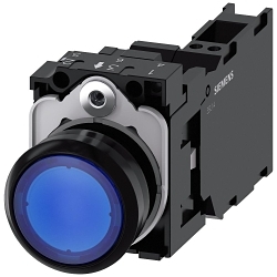 Siemens 3SU11020AB503FA0 Sirius Act Illuminated Pushbutton