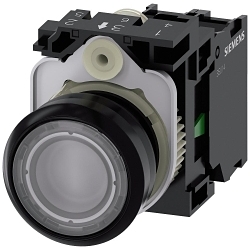 Siemens 3SU11020AB701BA0 Sirius Act Illuminated Pushbutton