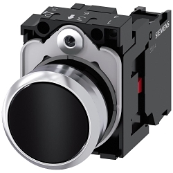 Siemens 3SU11500AB101CA0 Sirius Act Non-Illuminated Pushbutton