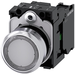 Siemens 3SU11500AB701BA0 Sirius Act Non-Illuminated Pushbutton