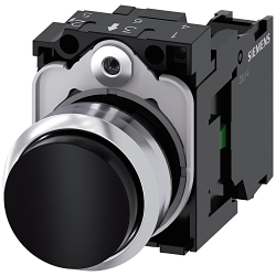 Siemens 3SU11500BB101BA0 SIRIUS ACT Non-Illuminated Pushbutton