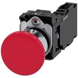 Siemens 3SU11501BA201FA0 Pushbutton Complete Unit