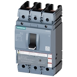 Siemens 3VA5217-5ED31-1AA0 Molded Case Circuit Breaker, 480/600 V AC, 250 A, 35 kA Interrupt, 3 Poles, Thermal Magnetic Trip