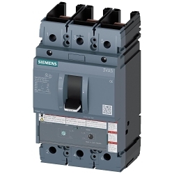 Siemens 3VA5220-5EF31-2AA0 3VA5, 3, 600, 480 V, 200 A, 18kAIC at 600V, 35kAIC at 480V Interrupt, 3 Poles, TM240 Thermal Magnetic Trip