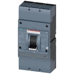 Siemens 3VA5580-6EC36-2AA0 3VA5, 3, 600, 480 V, 800 A, 22kAIC at 600V, 65kAIC at 480V Interrupt, 3 Poles, TM230 Thermal Magnetic Trip