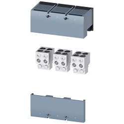 Siemens 3VA9673-0JJ43 3-Piece Lug Terminal, (4) 4/0 AWG to 500