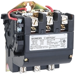 Siemens 40GP32AA Power Contactor, 110 to 120/220 to 240 VAC V Coil, 60 A, 1NO Contact
