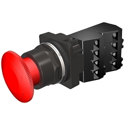 Siemens 52BR8W2G Non-Illuminated Twist-to-Release Switch