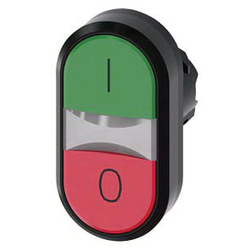 Siemens 3SU10003AB420AK0 SIRIUS Non-Illuminated Twin Pushbutton
