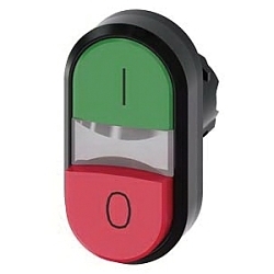 Siemens 3SU10003BB420AK0 SIRIUS ACT Non-Illuminated Twin Pushbutton