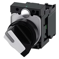 Siemens 3SU11002BF601BA0 Non-Illuminated Selector Switch