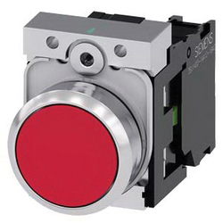 Siemens 3SU11500AB201BA0 SIRIUS Complete Non-Illuminated Pushbutton Unit