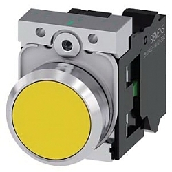 Siemens 3SU11500AB301BA0 SIRIUS ACT Non-Illuminated Pushbutton