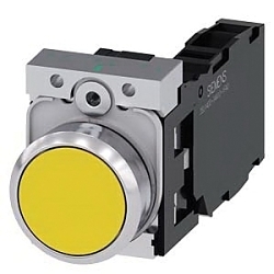 Siemens 3SU11500AB301FA0 SIRIUS ACT Non-Illuminated Pushbutton