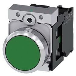 Siemens 3SU11500AB401BA0 SIRIUS Non-Illuminated Pushbutton