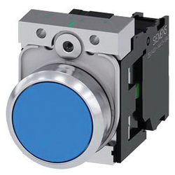 Siemens 3SU11500AB501BA0 SIRIUS Complete Non-Illuminated Pushbutton Unit