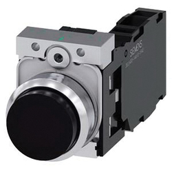 Siemens 3SU11500BB101FA0 SIRIUS Complete Non-Illuminated Pushbutton Unit