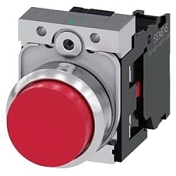 Siemens 3SU11500BB201CA0 SIRIUS Non-Illuminated Pushbutton