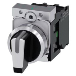 Siemens 3SU11502BL601NA0 Non-Illuminated Selector Switch