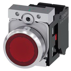 Siemens 3SU11520AB203CA0 SIRIUS Illuminated Pushbutton Unit