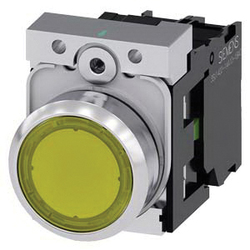 Siemens 3SU11520AB301BA0 SIRIUS ACT Illuminated Pushbutton
