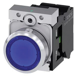 Siemens 3SU11520AB503BA0 SIRIUS Illuminated Pushbutton Unit