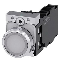 Siemens 3SU11520AB601FA0 SIRIUS Illuminated Pushbutton Unit