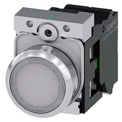 Siemens 3SU11520AB603BA0 SIRIUS Illuminated Pushbutton Unit
