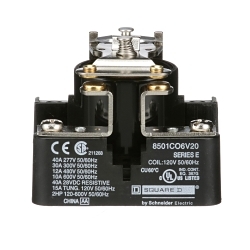Square D 8501CO6V20 Power Relay